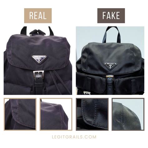 how to spot fake prada nylon backpack|prada nylon backpack price.